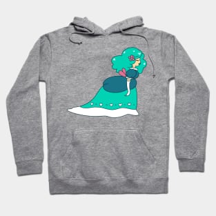 Cute Luxurious Girl Hoodie